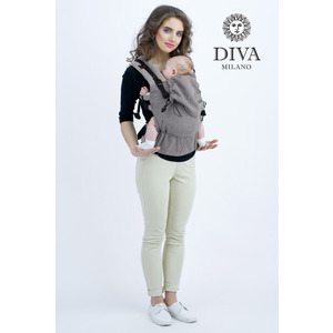 Эрго-рюкзак с рождения Diva Essenza Argento Simple One!